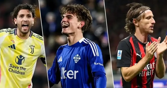 Cả Roma, Milan, Como và Juve vẫn còn nguyên cơ hội dự Champions League mùa sau. Cả Roma, Milan, Como và Juve vẫn còn nguyên cơ hội dự Champions League mùa sau.