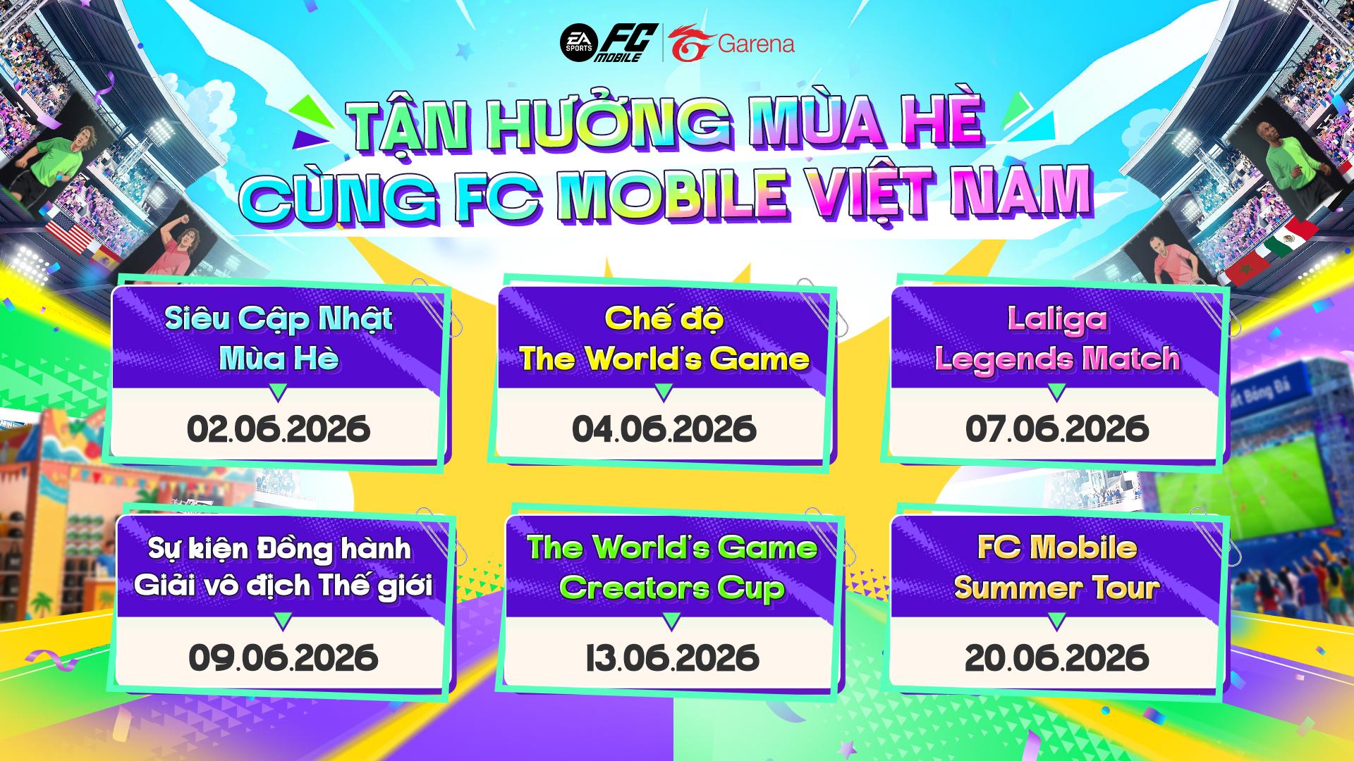 Chuỗi hoạt động hè của FC Mobile Việt Nam Chuỗi hoạt động hè của FC Mobile Việt Nam