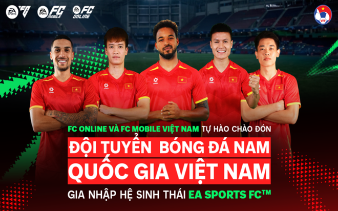 Đội tuyển Việt Nam chính thức xuất hiện trong FC Mobile Việt Nam với đầy đủ áo đấu, logo và cầu thủ! - Ảnh 1. Đội tuyển Việt Nam chính thức xuất hiện trong FC Mobile Việt Nam với đầy đủ áo đấu, logo và cầu thủ!