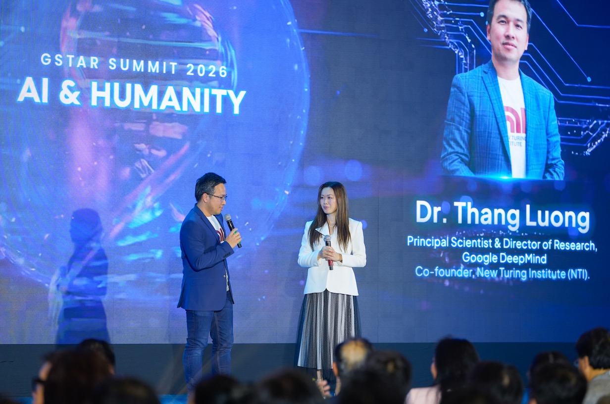 Khai mạc GStar Summit 2026 Tiến sĩ Thắng Lương và Wendy Nguyễn khai mạc sự kiện
