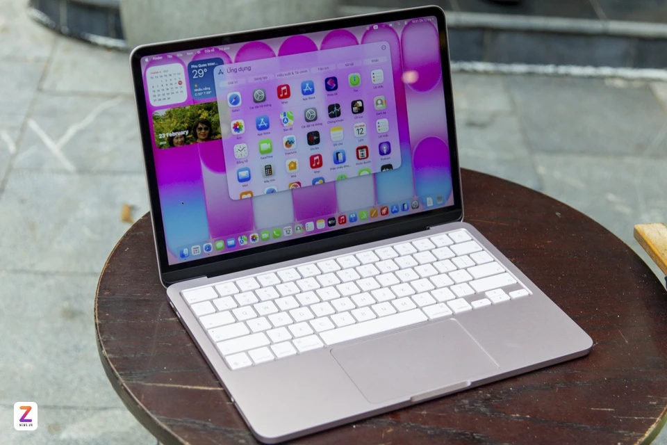 Thiết kế của MacBook Neo Thiết kế laptop MacBook Neo