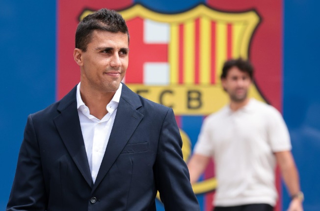 Rodri có thể ra mắt Barca Rodri chuẩn bị ra mắt Barcelona