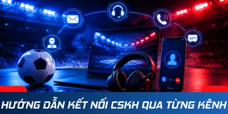 Hướng dẫn kết nối bộ phận hỗ trợ CSKH của Thethaoso