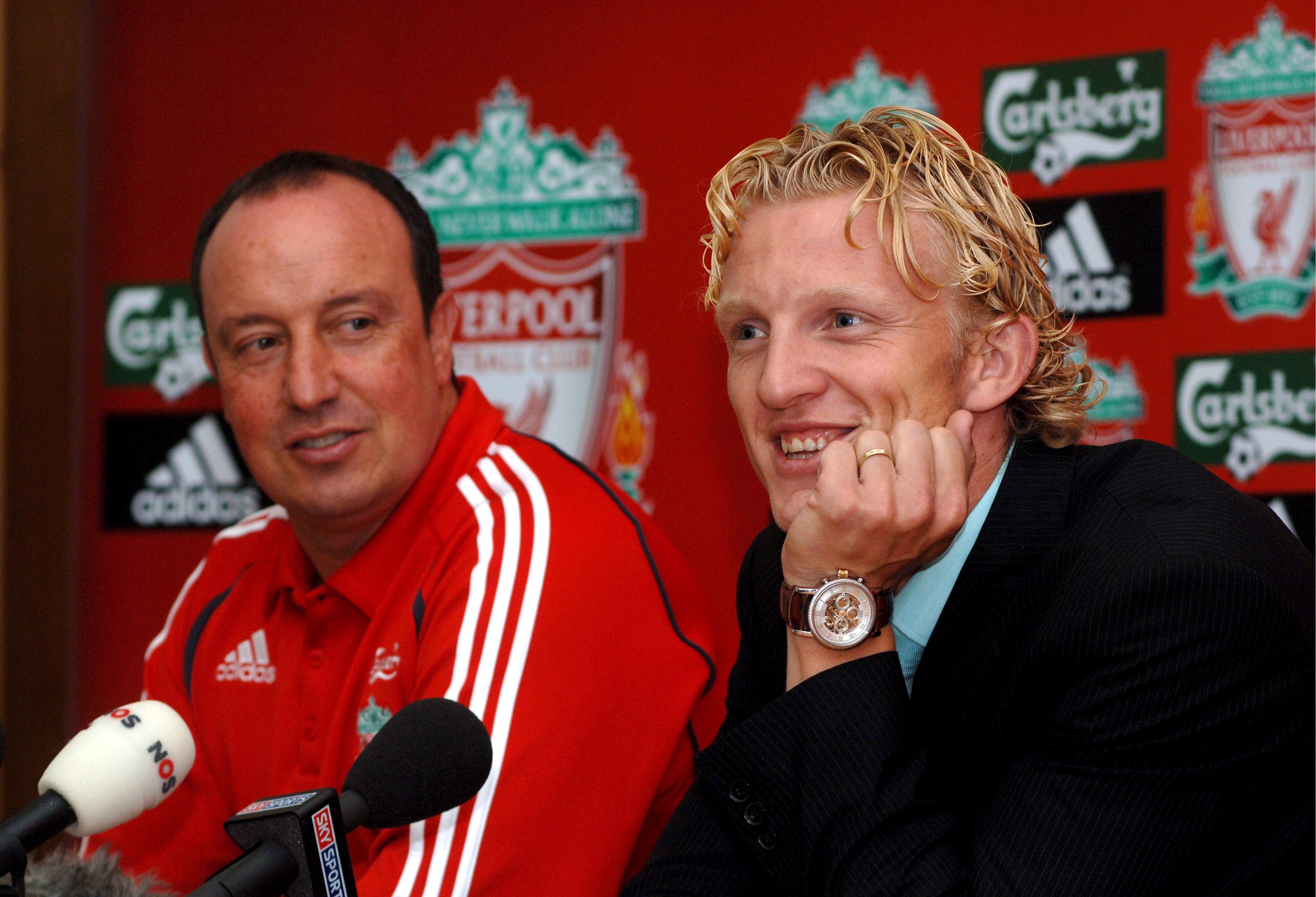 Benitez sớm nhận ra giá trị đặc biệt của Dirk Kuyt.